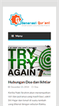 Mobile Screenshot of generasiqurani.com